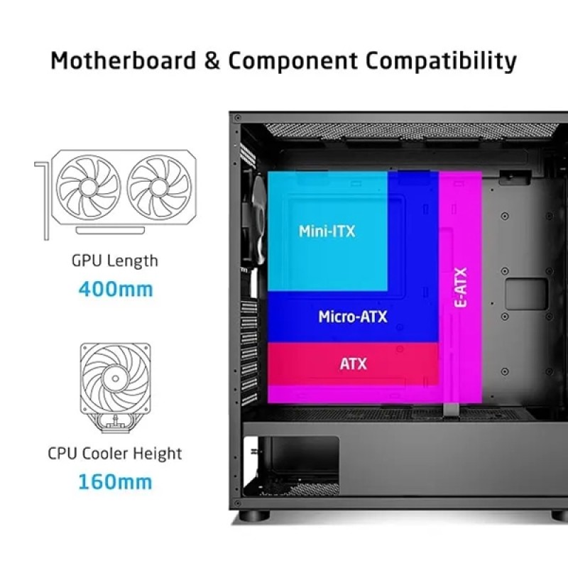 ProLab Design AI628 Mid-Tower Workstation Case ProLab Design AI628 Mid-Tower Workstation Case